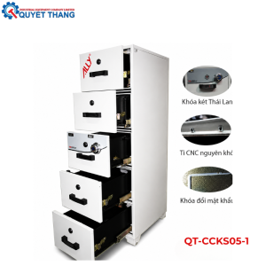 Tủ hồ sơ chống cháy khóa két sắt ALLY