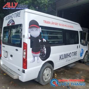 Xe vá lốp - vỏ lưu động cao cấp