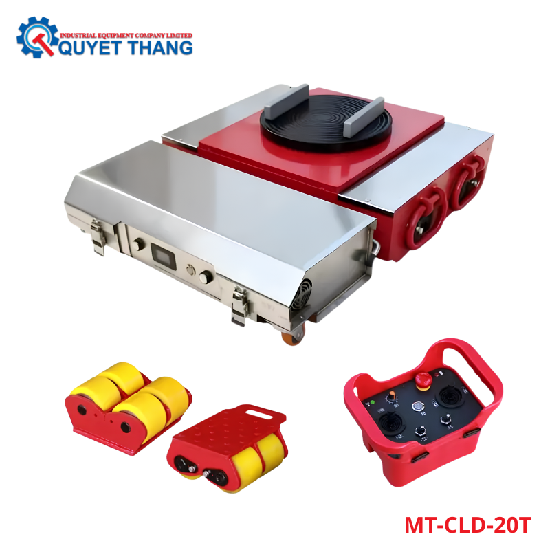 Con Lăn Vận Chuyển Hàng Hóa Chạy Điện MT-CLD-20T - Ảnh 2