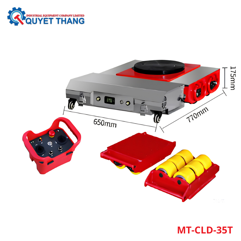 Con Lăn Vận Chuyển Hàng Hóa Chạy Điện MT-CLD-35T