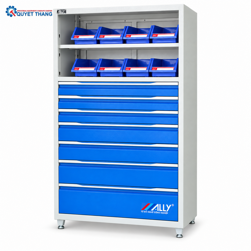Tủ đựng đồ nghề 8 ngăn kéo ALLY QT-K08
