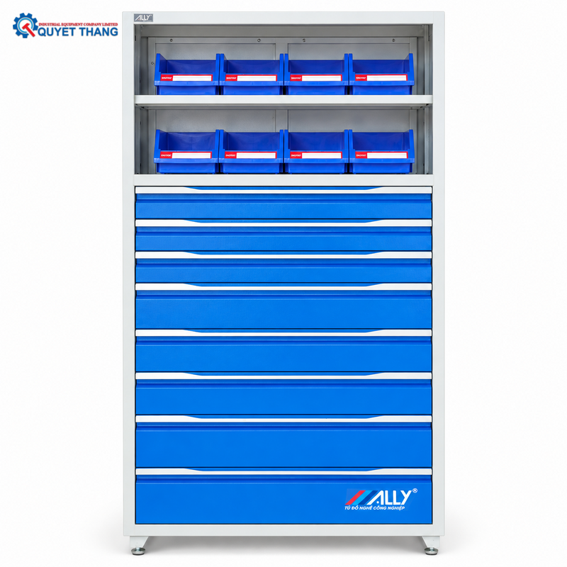 Tủ đựng đồ nghề 8 ngăn kéo ALLY QT-K08